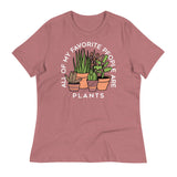 All Of My Favorite People Are Plants Women's Signature Tee