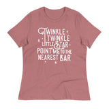 Point Me To The Nearest Bar Women's Signature Tee