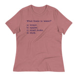 What Floats In Water? Women's Signature Tee