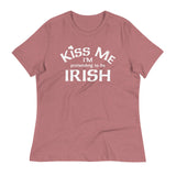 Kiss Me I'm Pretending To Be Irish Women's Signature Tee