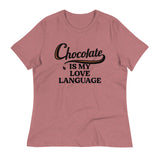 Chocolate Is My Love Language Women's Signature Tee