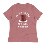 In Da Clerb We All Canned Women's Signature Tee