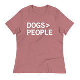 Dogs>People Women's Signature Tee