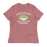 Lettuce, The Taste Of Sadness Women's Signature Tee