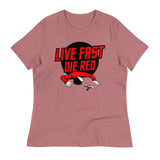 Live Fast Die Red Women's Signature Tee