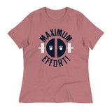 Maximum Effort! Women's Signature Tee