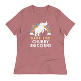Save The Chubby Unicorns Women's Signature Tee