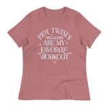 Plot Twists Are My Favorite Workout Women's Signature Tee