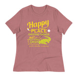 Happy Place Driving Range Women's Signature Tee