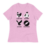 Types Of Birds Women's Signature Tee