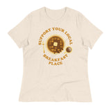 Support Your Local Breakfast Place Women's Signature Tee
