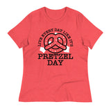 Live Every Day Like It's Pretzel Day Women's Signature Tee