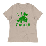 I Like Turtles Women's Signature Tee