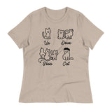Un Deux Trois Cat Women's Signature Tee