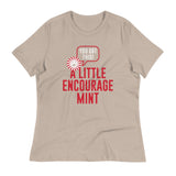 A Little Encourage Mint Women's Signature Tee