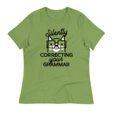 Silently Correcting Your Grammar Women's Signature Tee
