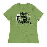 Never Drink And Apparate Women's Signature Tee