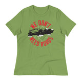 We Don't Need Roads Women's Signature Tee