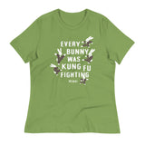 Every Bunny Was Kung Fu Fighting Women's Signature Tee
