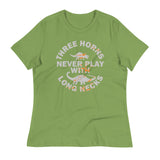 Three Horns Never Play With Long Necks Women's Signature Tee