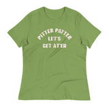Pitter Patter Let's Get At'er Women's Signature Tee