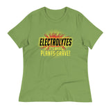 Electrolytes, It's What Plants Crave! Women's Signature Tee