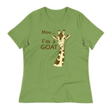 Moo, I'm A Goat Women's Signature Tee