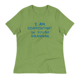 I Am Disappointment Women's Signature Tee
