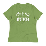 Kiss Me I'm Pretending To Be Irish Women's Signature Tee