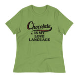 Chocolate Is My Love Language Women's Signature Tee