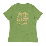 Quietly Thriving In Fictional Realms Women's Signature Tee