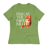 Fear Is The Mind Killer Cat Women's Signature Tee