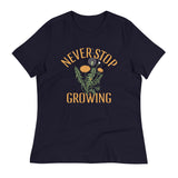 Never Stop Growing Women's Signature Tee