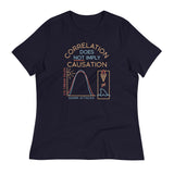 Correlation Does Not Imply Causation Women's Signature Tee