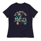 My Plants Are Rooting For Me Women's Signature Tee