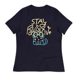 Stay Pawsitive Women's Signature Tee