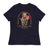 I Studied The Blade Women's Signature Tee