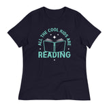 All The Cool Kids Are Reading Women's Signature Tee