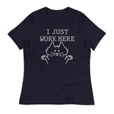 I Just Work Here Women's Signature Tee
