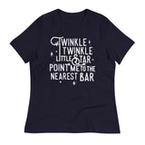 Point Me To The Nearest Bar Women's Signature Tee