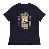 Every Now And Then I Fall Apart Women's Signature Tee