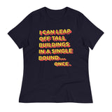 Tall Buildings In A Single Bound Women's Signature Tee