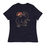 Turkey Riding T-Rex Women's Signature Tee