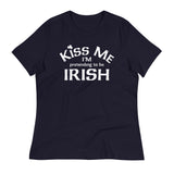 Kiss Me I'm Pretending To Be Irish Women's Signature Tee