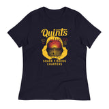 Quint's Shark Fishing Charters Women's Signature Tee
