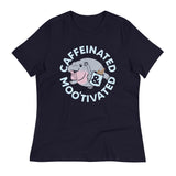 Caffeinated & Moo'tivated Women's Signature Tee