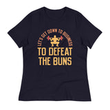 Let's Get Down To Business To Defeat The Buns Women's Signature Tee