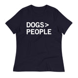 Dogs>People Women's Signature Tee