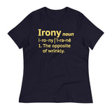 Irony Definition Women's Signature Tee