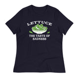 Lettuce, The Taste Of Sadness Women's Signature Tee